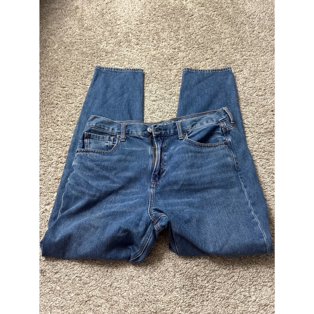 American Eagle Outfitters Mens Straight Leg Jeans Blue Size 10 Regular